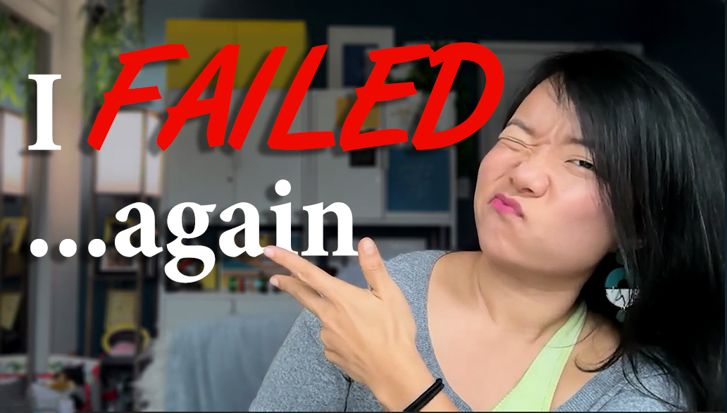 EPISODE 154 - My huge FAIL of 2025 (and how it'll help YOU get over your fear of failure)