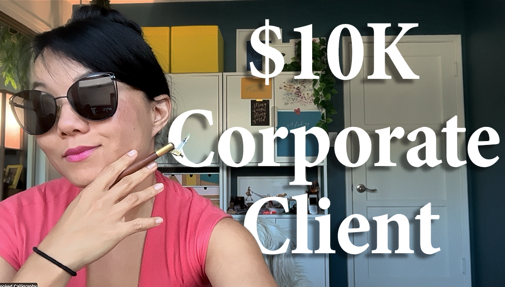 EPISODE 164 - The Secret to Landing Corporate Calligraphy Clients
