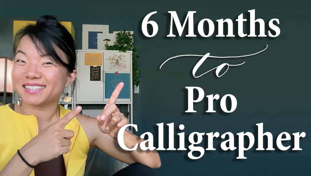 EPISODE 171 - How to Become a Pro Calligrapher in 6 Months
