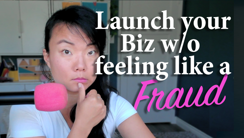 EPISODE 185 - Launch your Biz without feeling like a Fraud (Callifest Excerpt)
