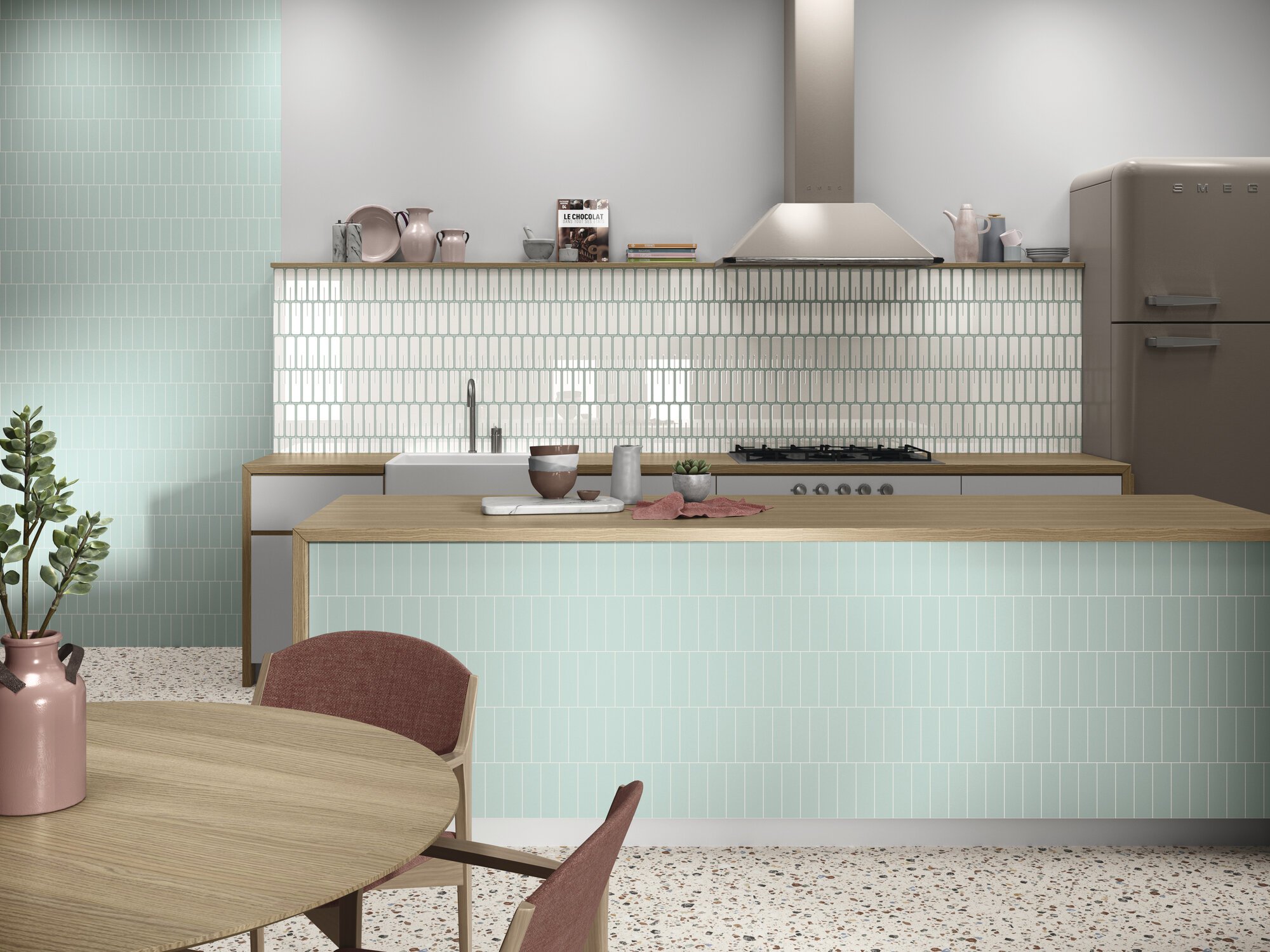 BAUH BLUE &amp; MIES EMPTY BLUE