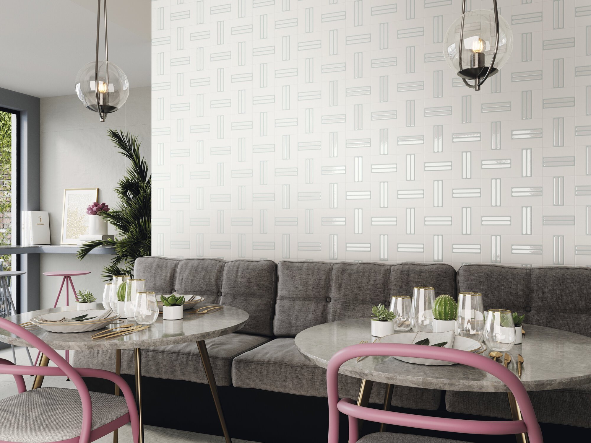 BAUH WHITE MATTE &amp; PEARL  ROHE EMPTY