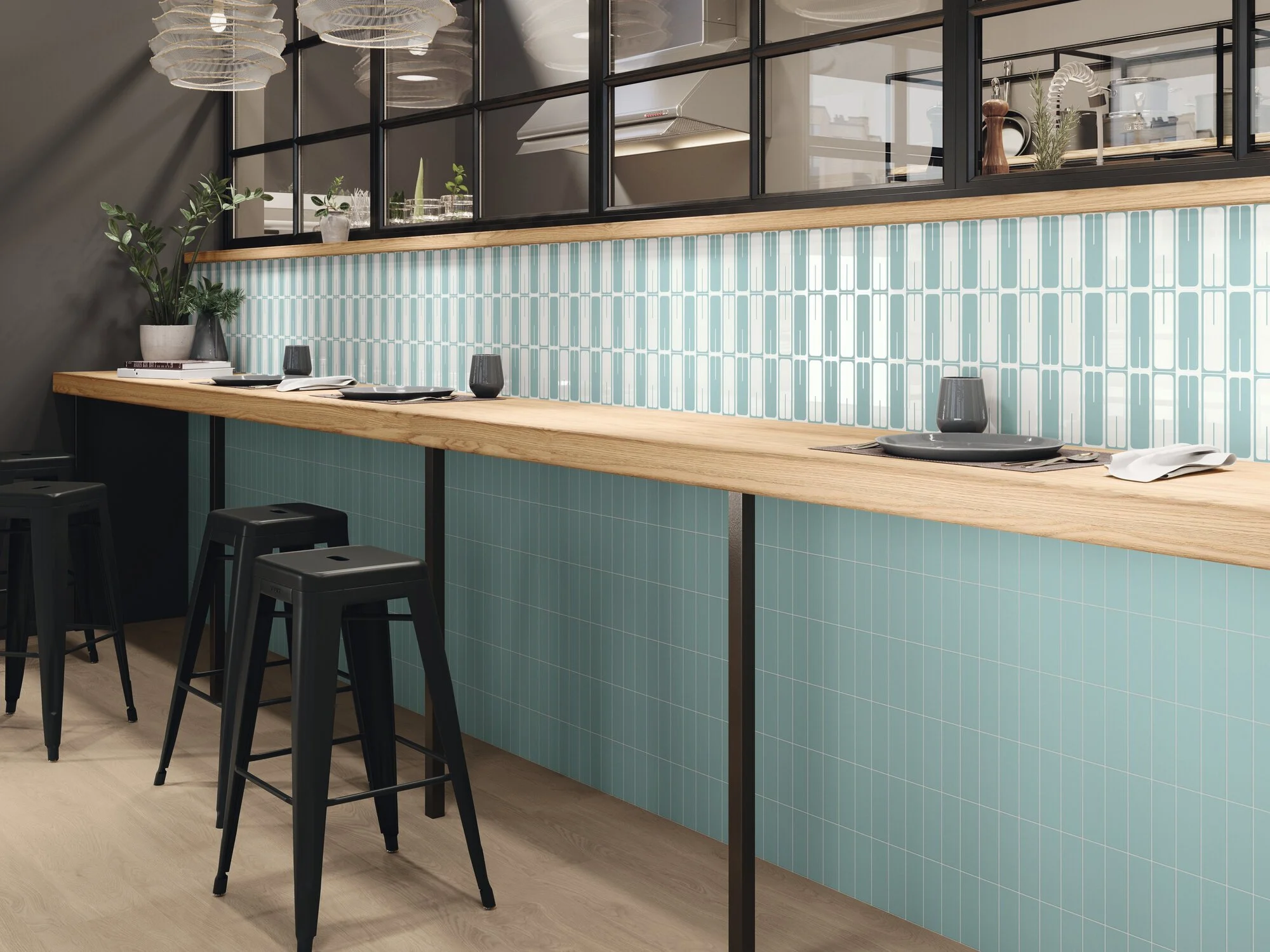 BAUH BLUE &amp; MIES EMPTY &amp; MIES FULL