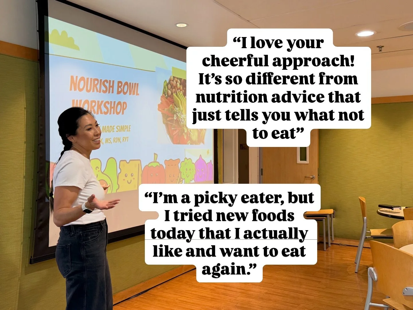 I was recently invited to host a nutrition workshop for freshmen at the University of Southern California&mdash;and let me tell you, we had so much fun! ❤️✌️

Being back on a college campus took me right back to my own freshman year, just trying to f