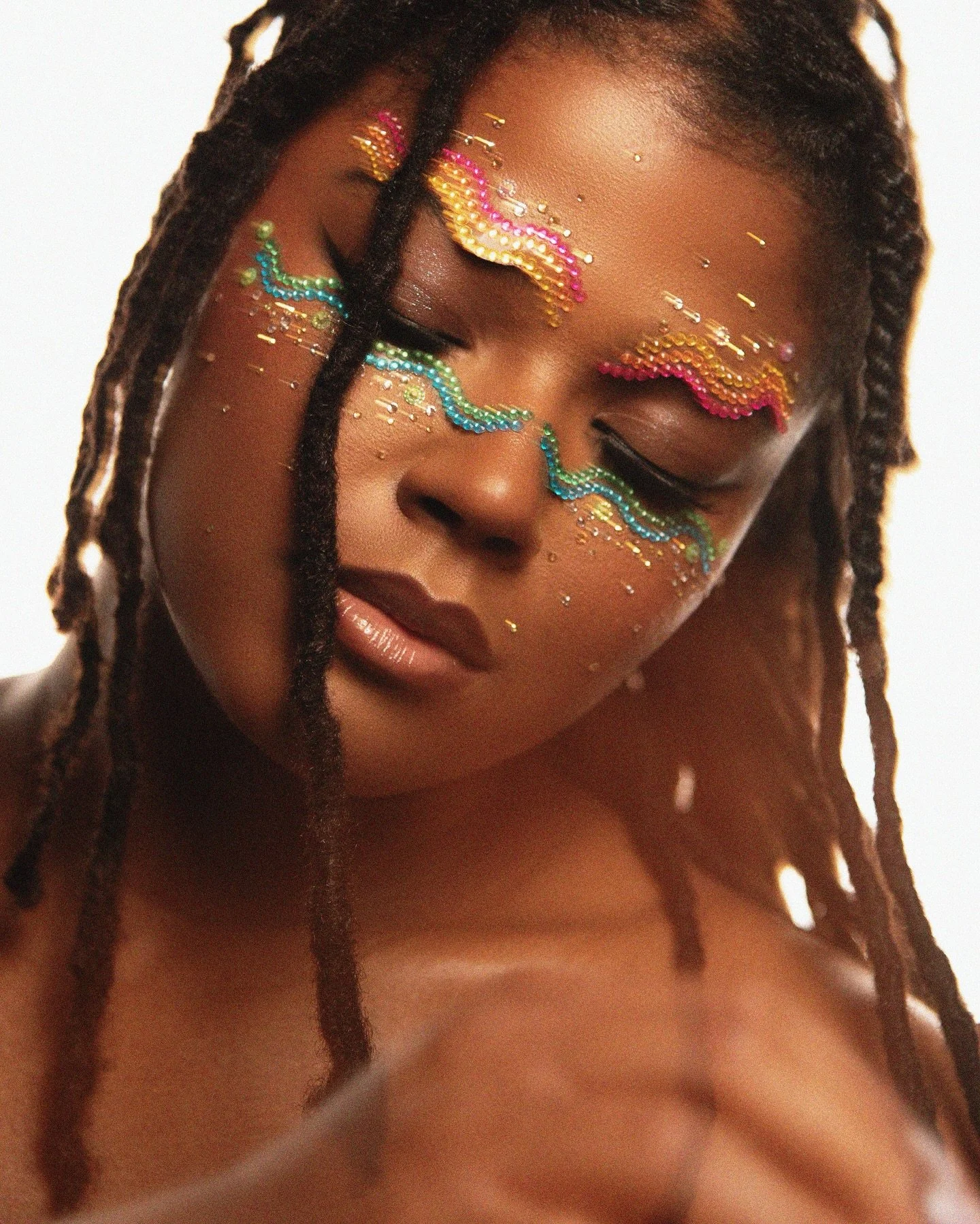 She moves like music. Rhythmic. Unbothered. Celestial energy. 

muse @everythingomega 
make up @estabrookartistry 
studio @mycousinsstudio 

#music #fashion #beauty #locs #brooklyn