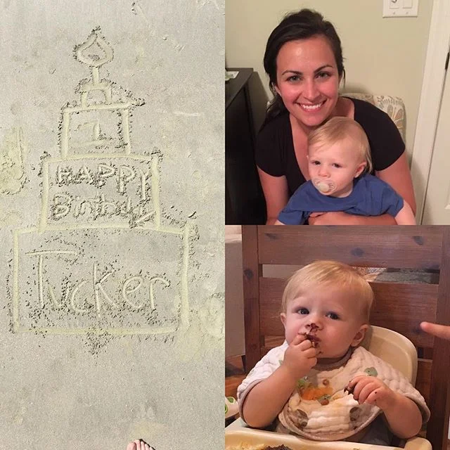 Happy 1st Birthday to Tucker! The best part of having a July birthday is that there is a strong possibility of being at the beach to celebrate! Love this little guy and so thankful for all the love the Lord has shown us in the past year through Tucker!