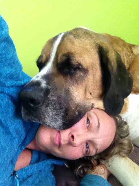 This was our last photo together. He lay his head on him. We will be together forever in spirit and soul.