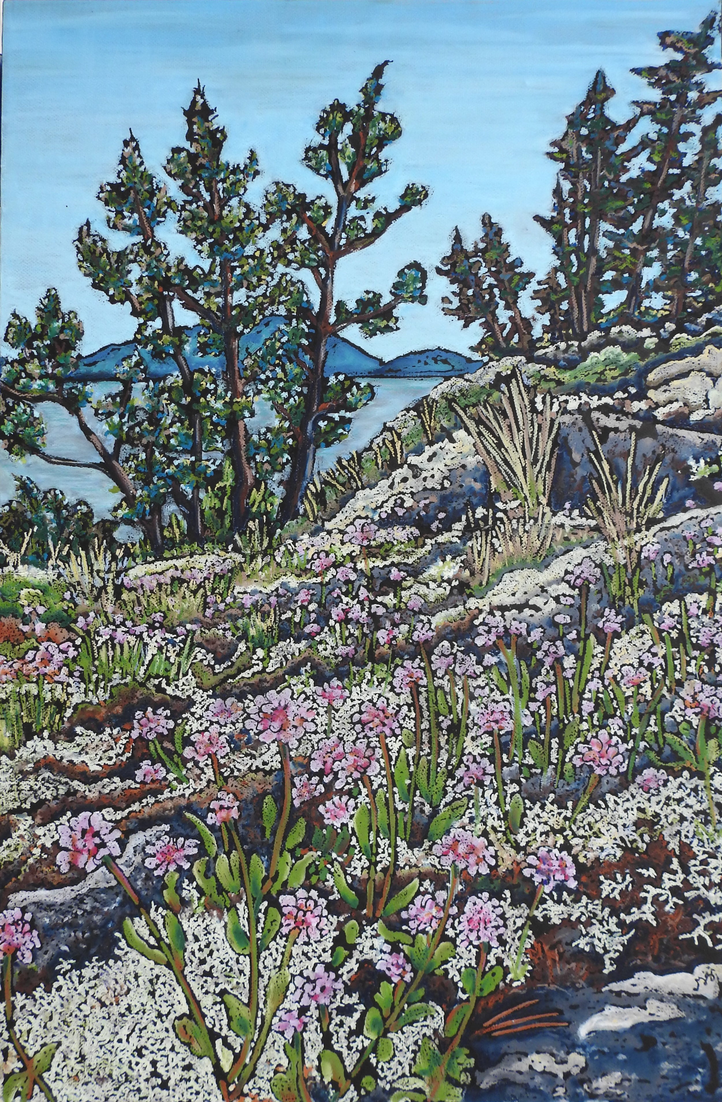 Liking the Lichen 24x36"