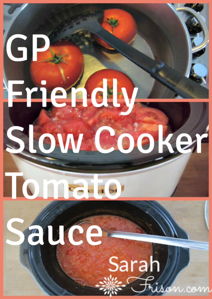 GpFriendly Slow Cooker Tomato Sauce — Blog — Sarah Frison