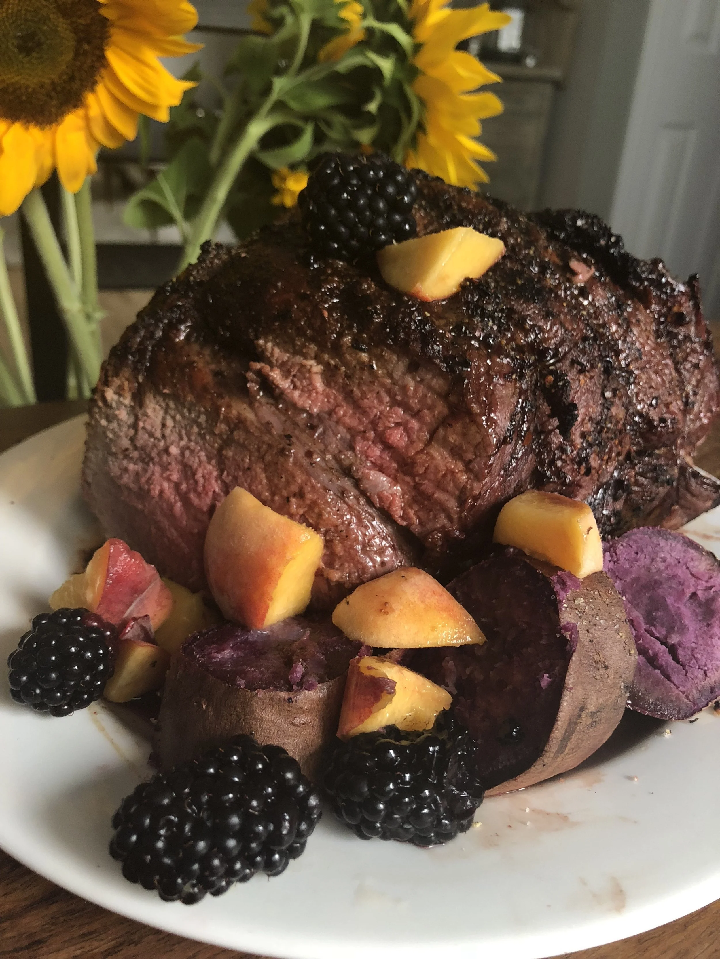 Korean Rubbed Blackberry Summer Roast