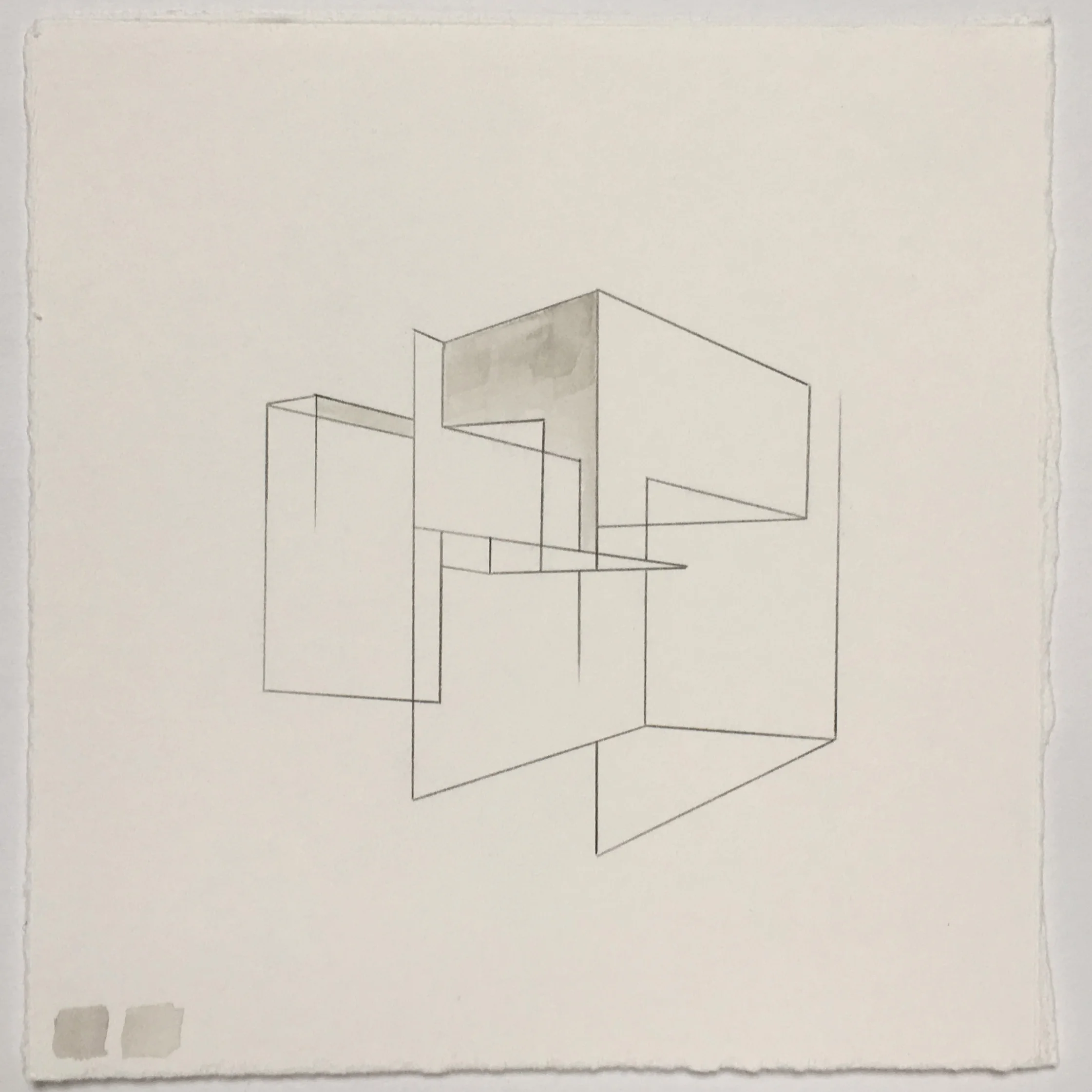  Ink on Paper  7 x 7 