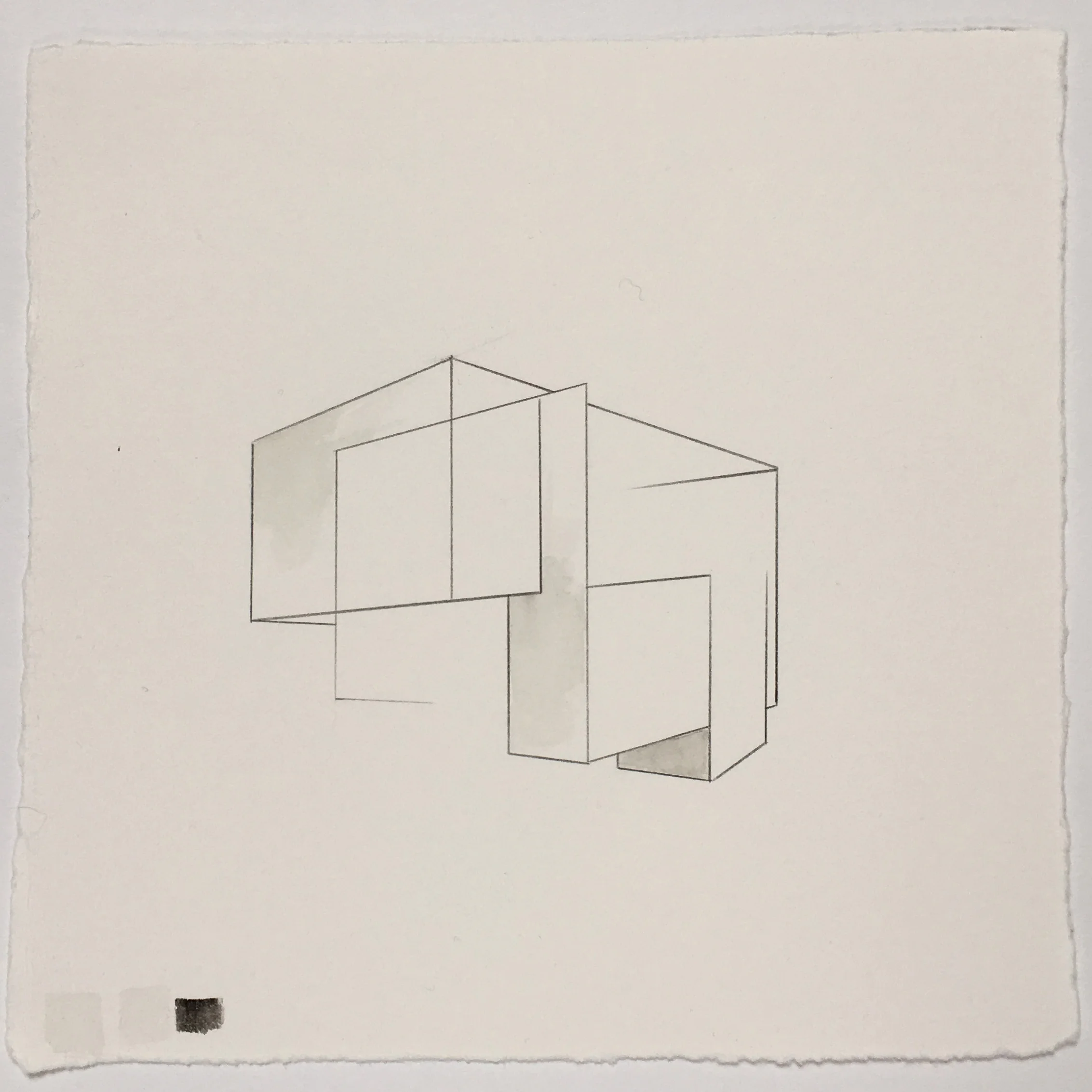  Ink on Paper  7 x 7 
