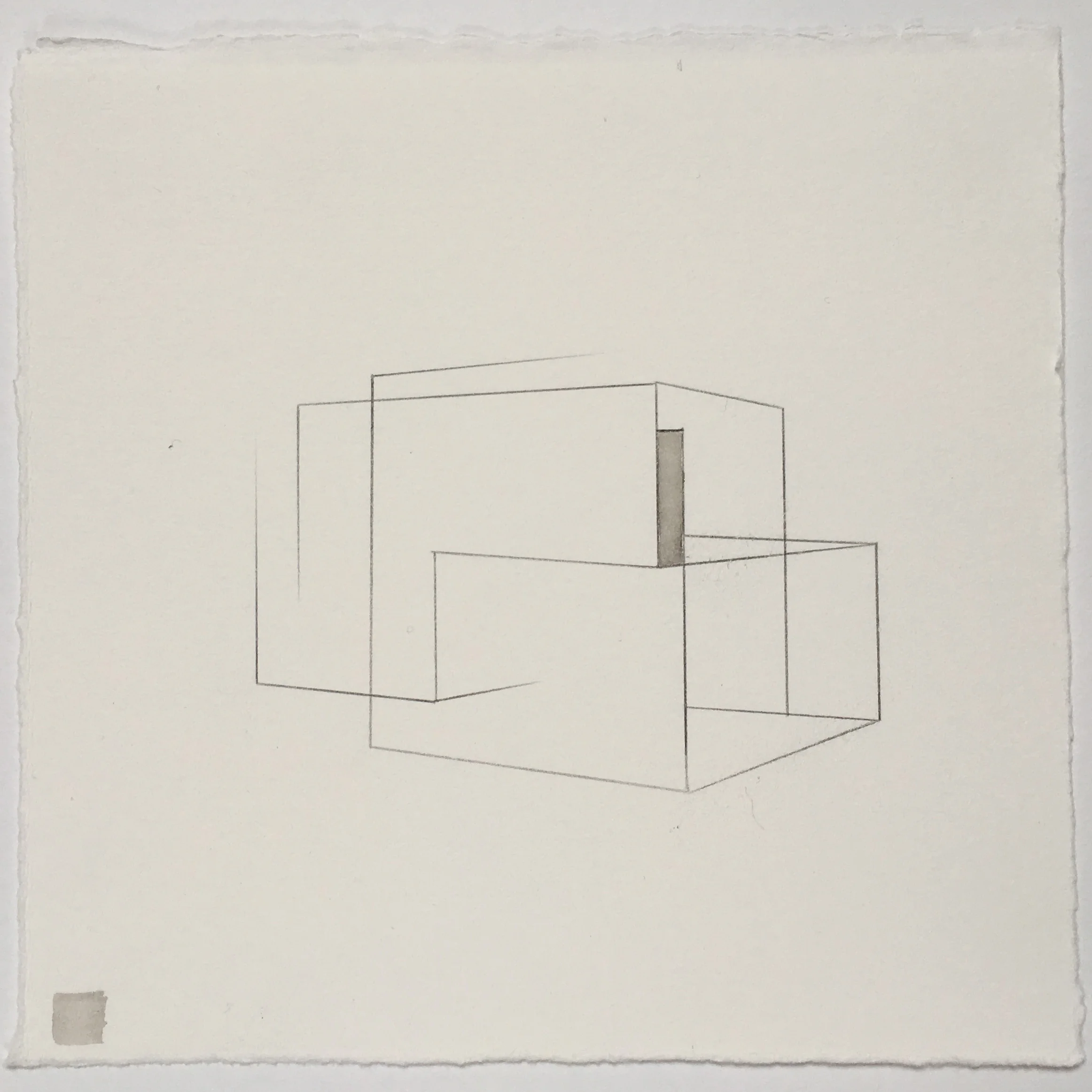  Ink on Paper  7 x 7 