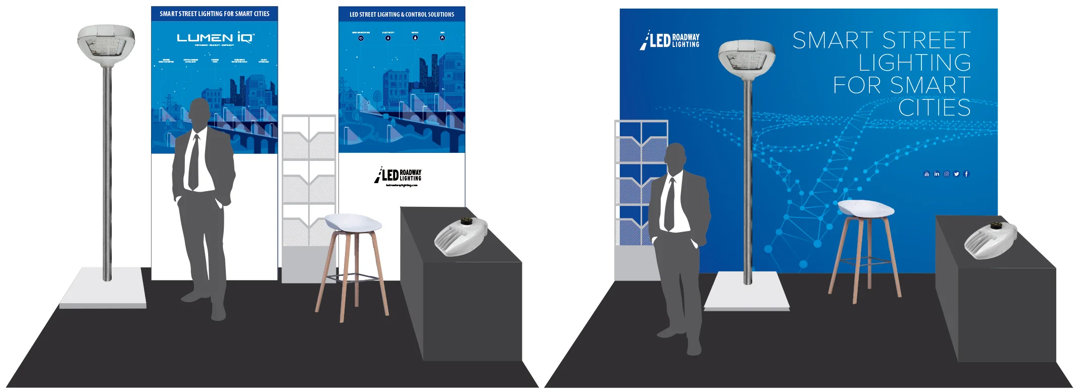 10 FT TRADE SHOW SET-UPS
