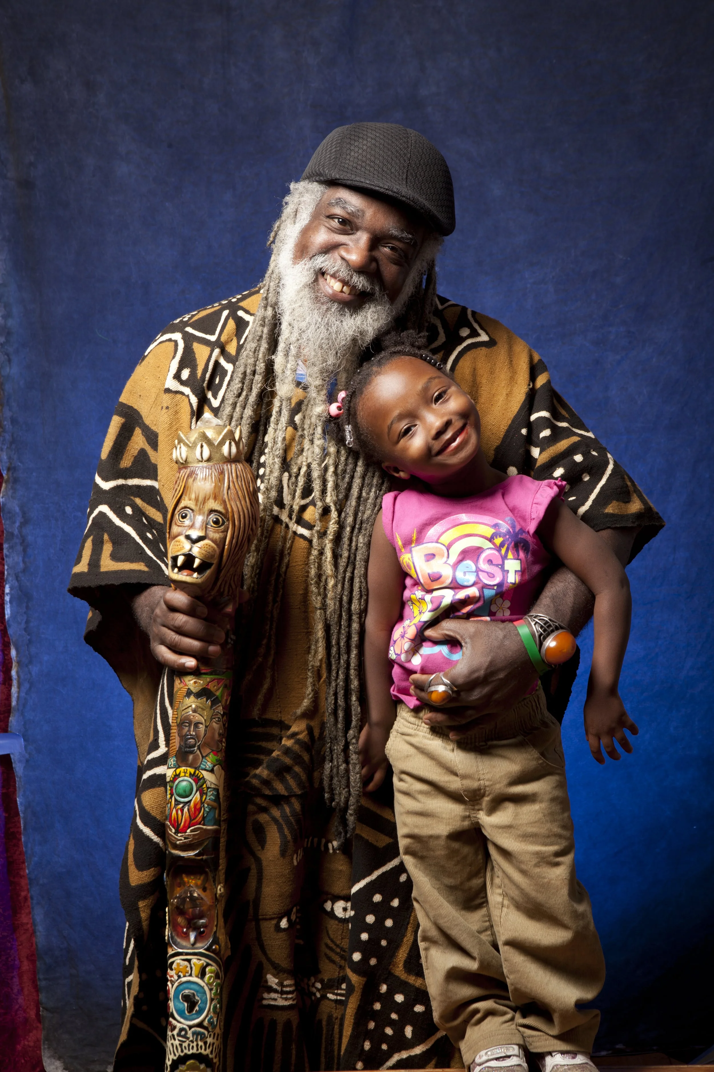 Hip hop pioneer Paradise Grey & daughter Harmonii.