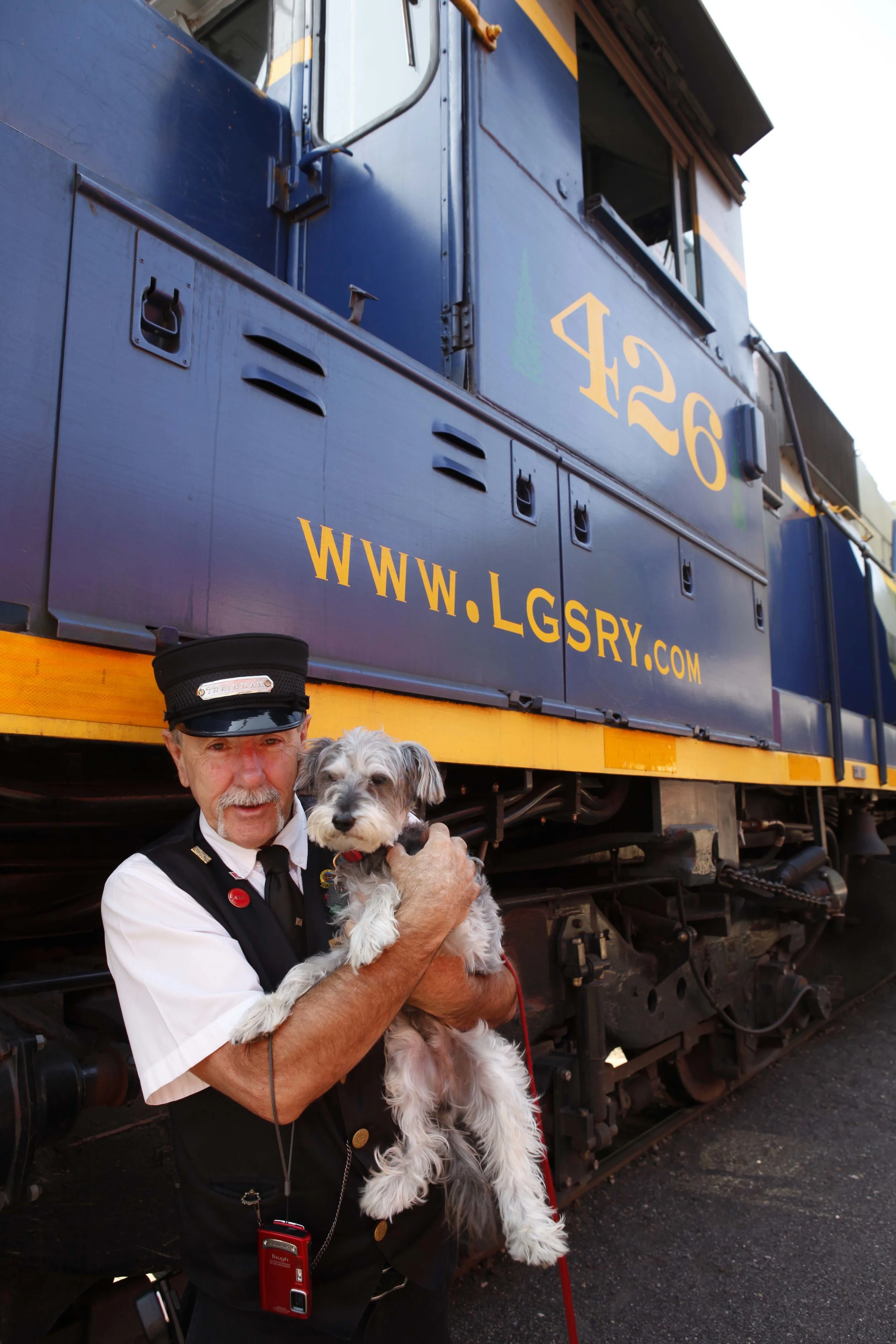 Railroad conductor, Delaware-Lehigh Valley RR.
