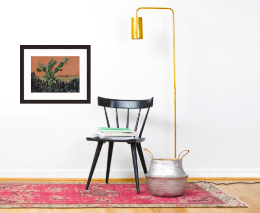 Cactus - Frame in Room.PNG