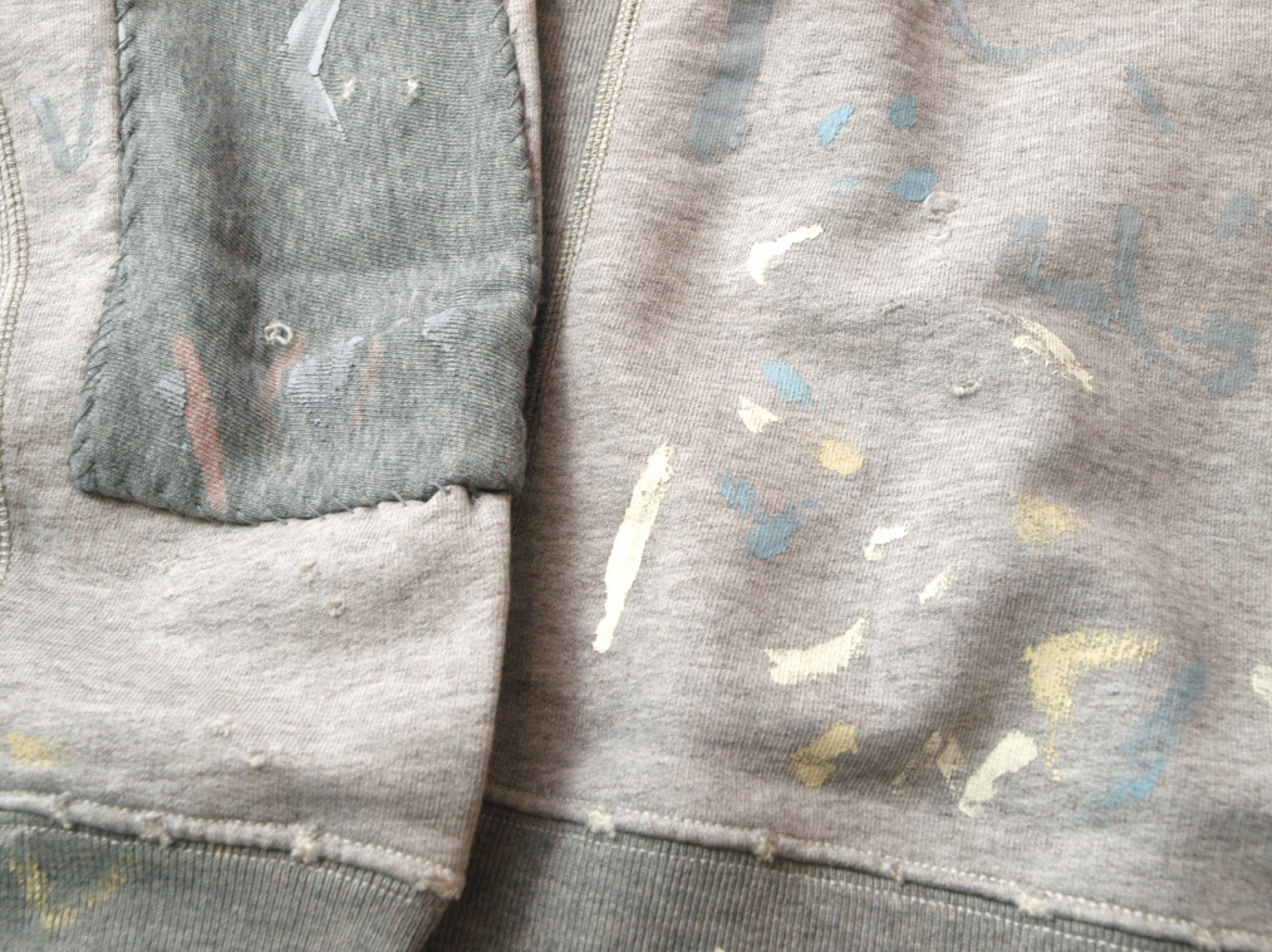 Worn & Repaired Graphic Sweatshirt