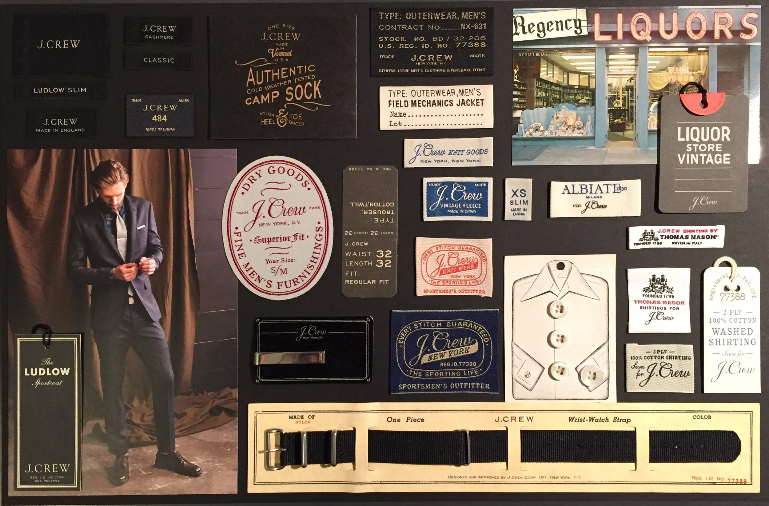 J. CREW MEN'S DESIGN