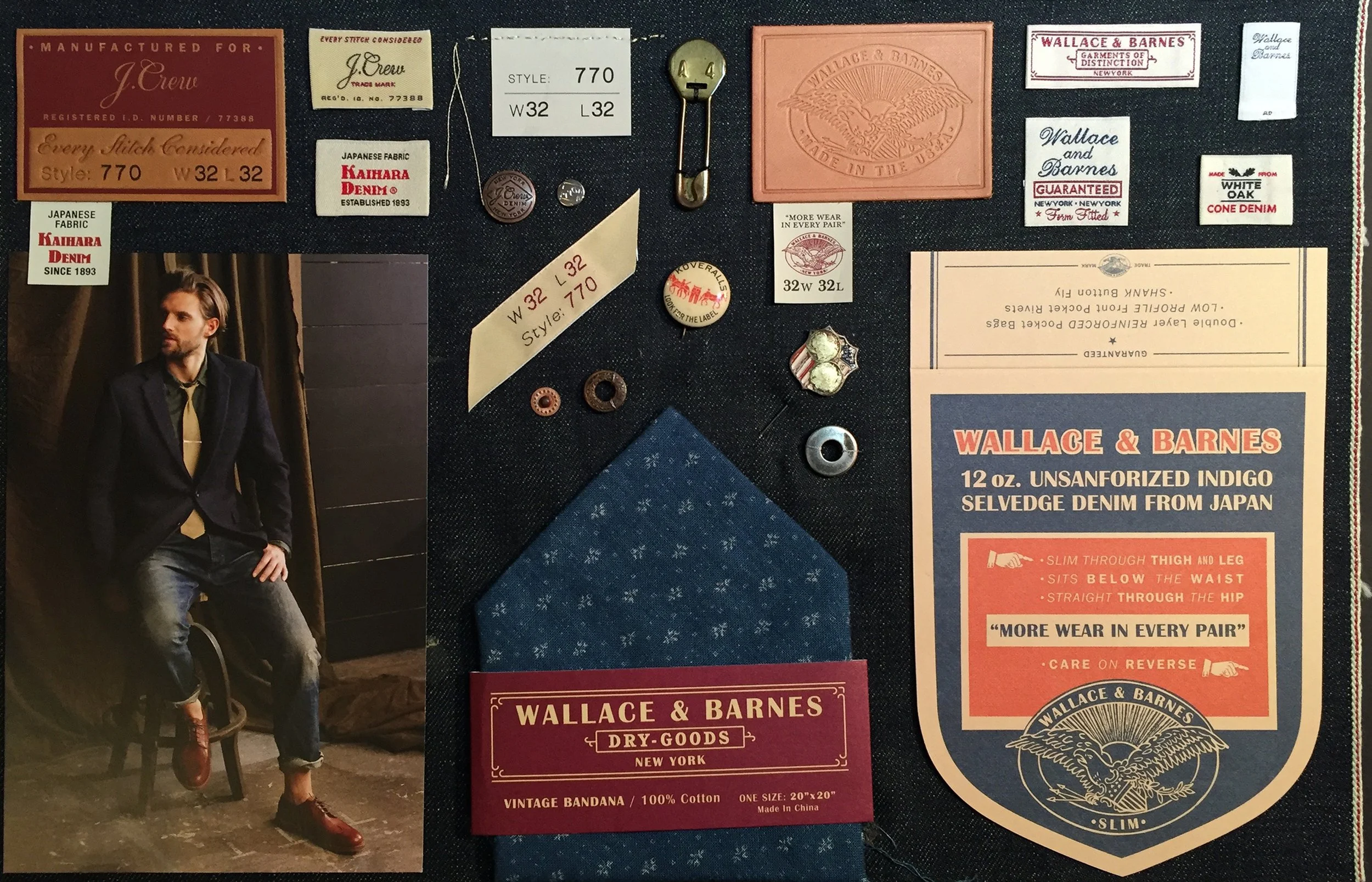 J. CREW MENS DENIM