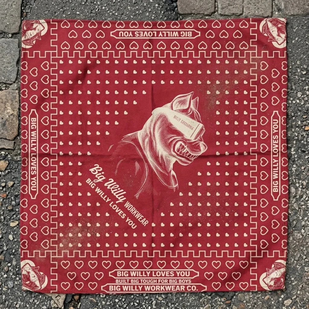 Bandana for Big Willy 
