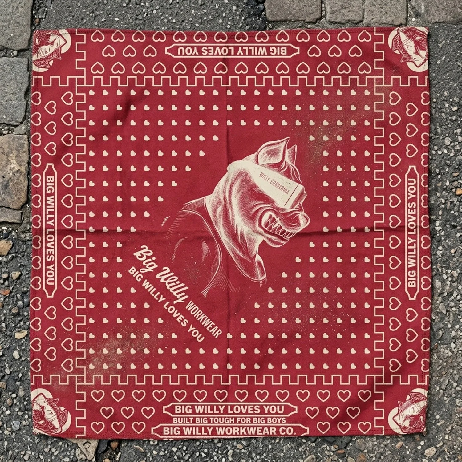 Bandana for Big Willy 