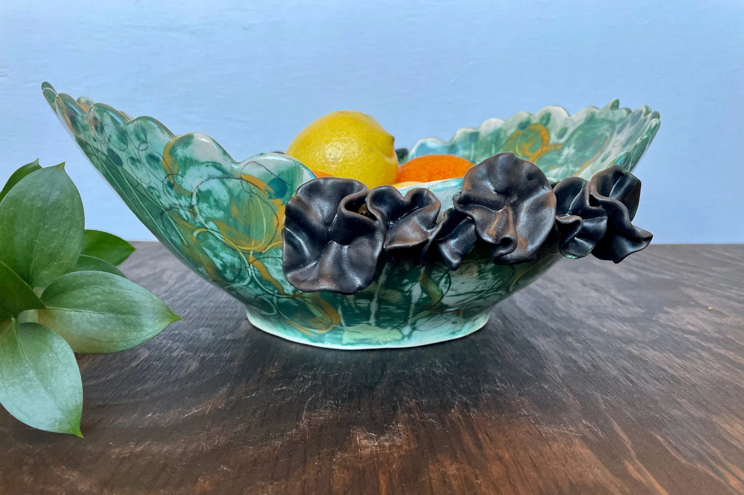 Handmade Pottery Dinnerware Asheville Angelique Tassistro — Angelique