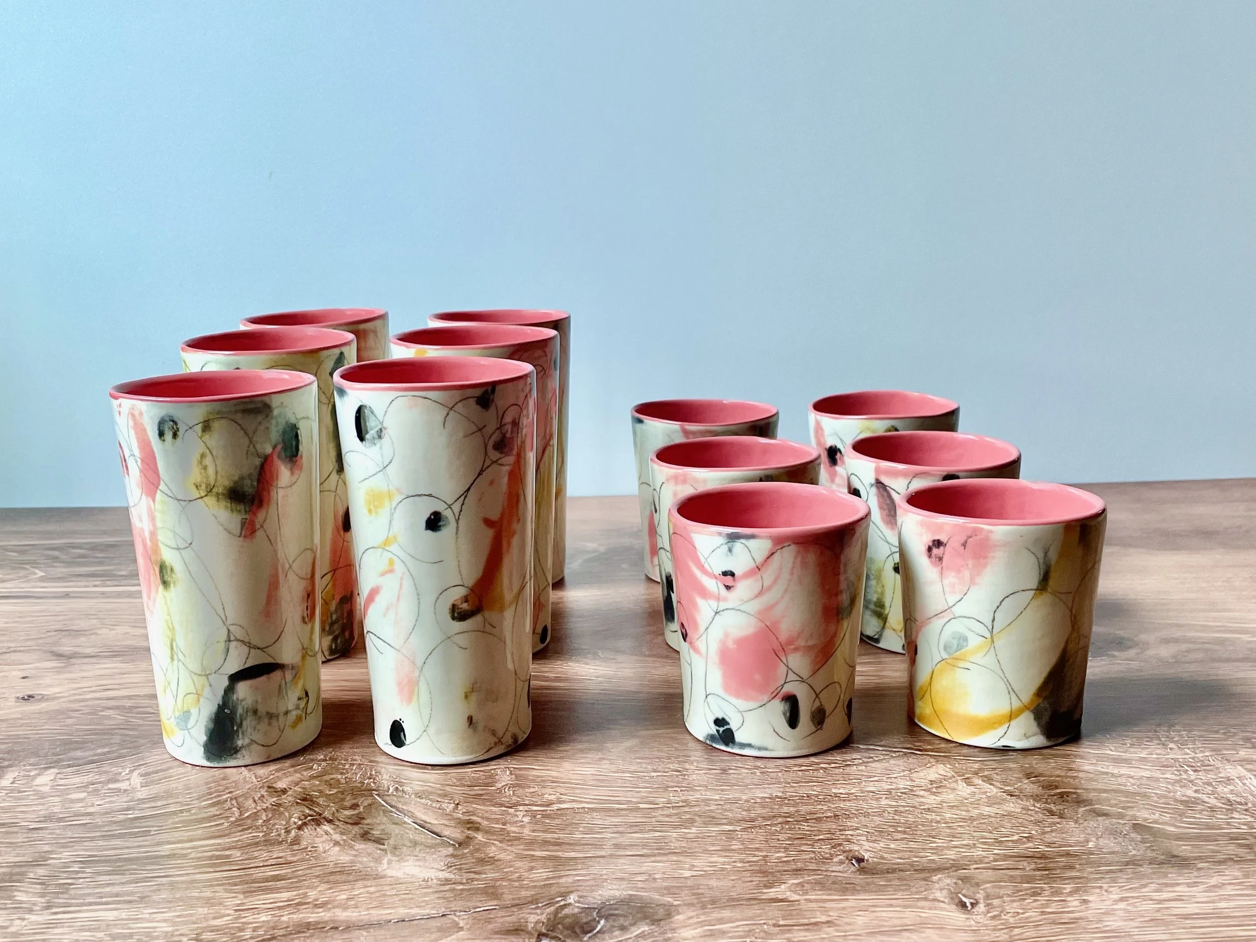 Tall Cup in Confetti