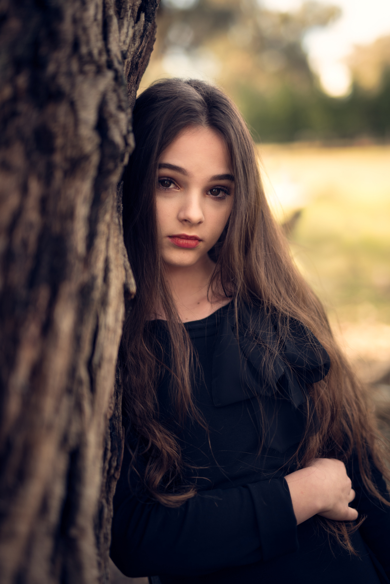 Olivia Maggi as Fae Blac in WITCHES TV SERIES