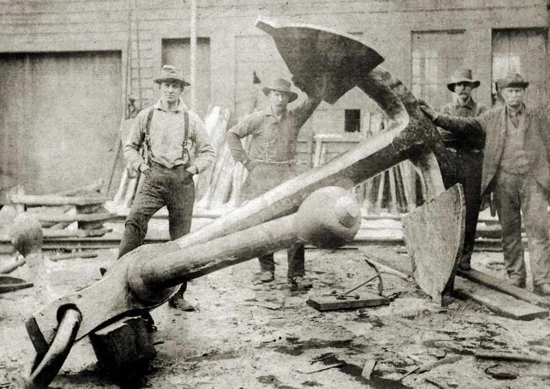 Lost Anchors and the Men who found them.