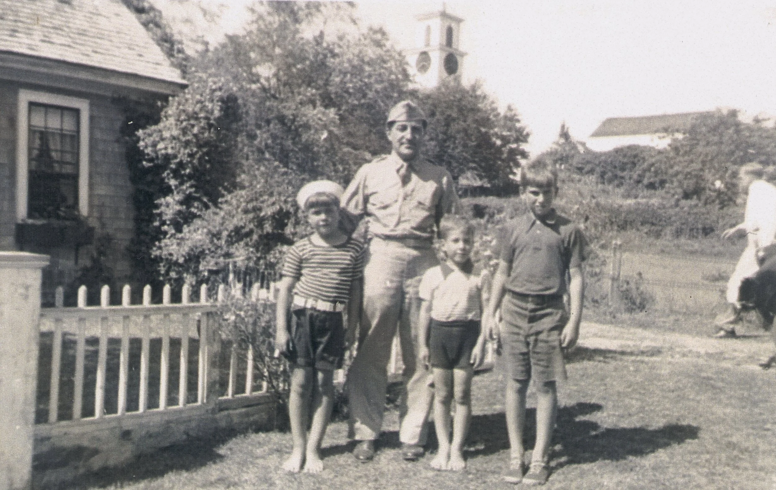 Summers spent in Bangs Hallet House in the 1950s