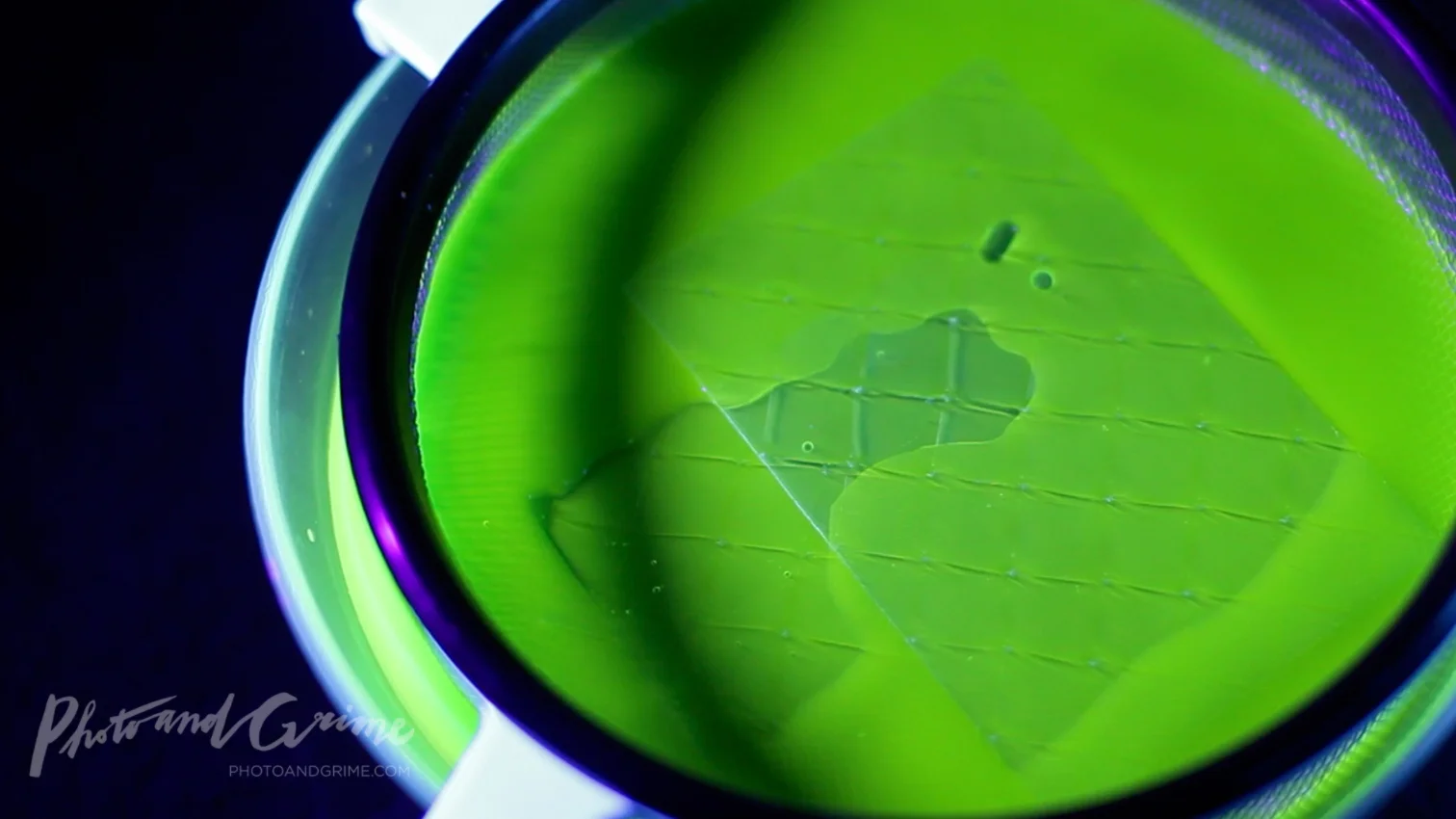 You also need a strainer, as you can see in the video.