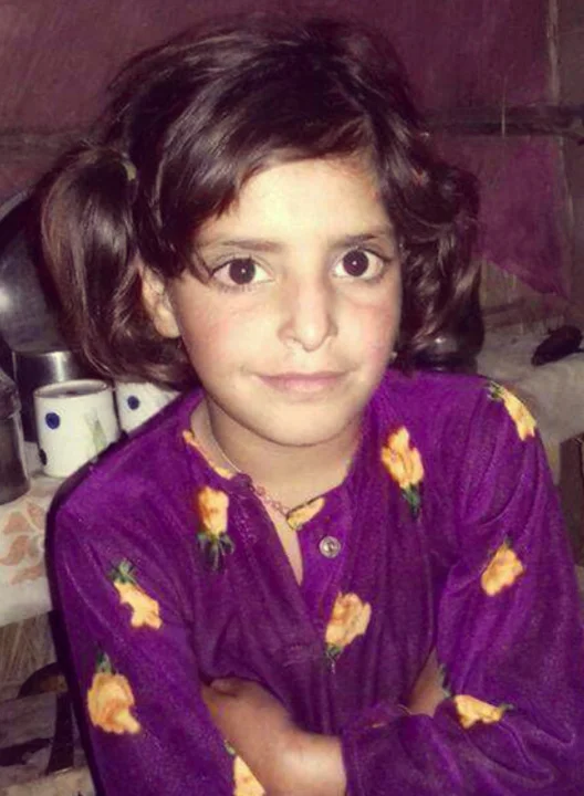 Asifa Bano was found raped and murdered, while wearing the same dress she wore on this picture.