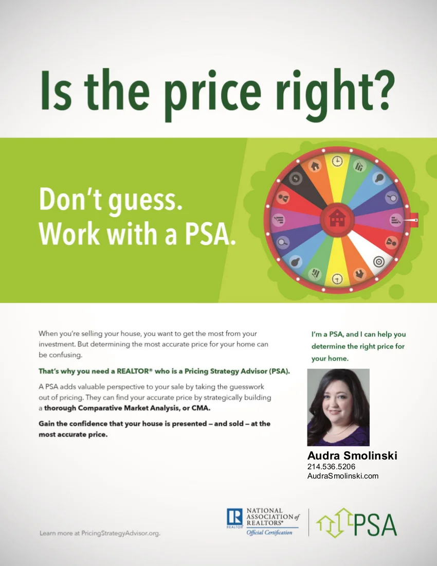 Audra Announcing - Pricing Strategy Advisor