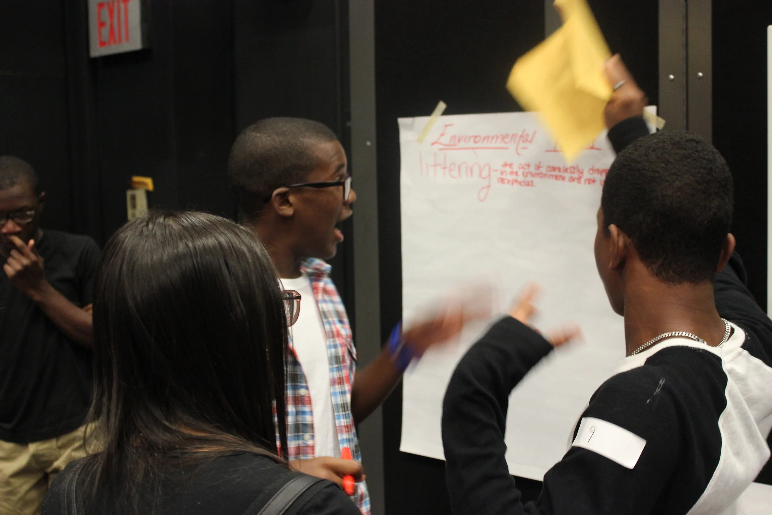 A heated moment of debate over sustainability