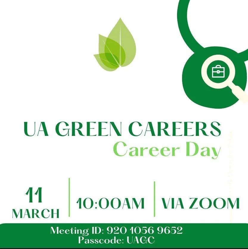 ‼️📣👔 CAREER DAY REMINDER 👔📣‼️

As you all know, our Career Day is taking place tomorrow March 11th, via Zoom. On the 2nd slide, there is the list of fields our panelists are in. This is a great opportunity to meet and connect with professionals i