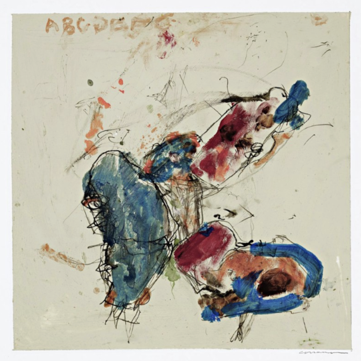 Cave Painting (after Lascaux) - Steven Corsano