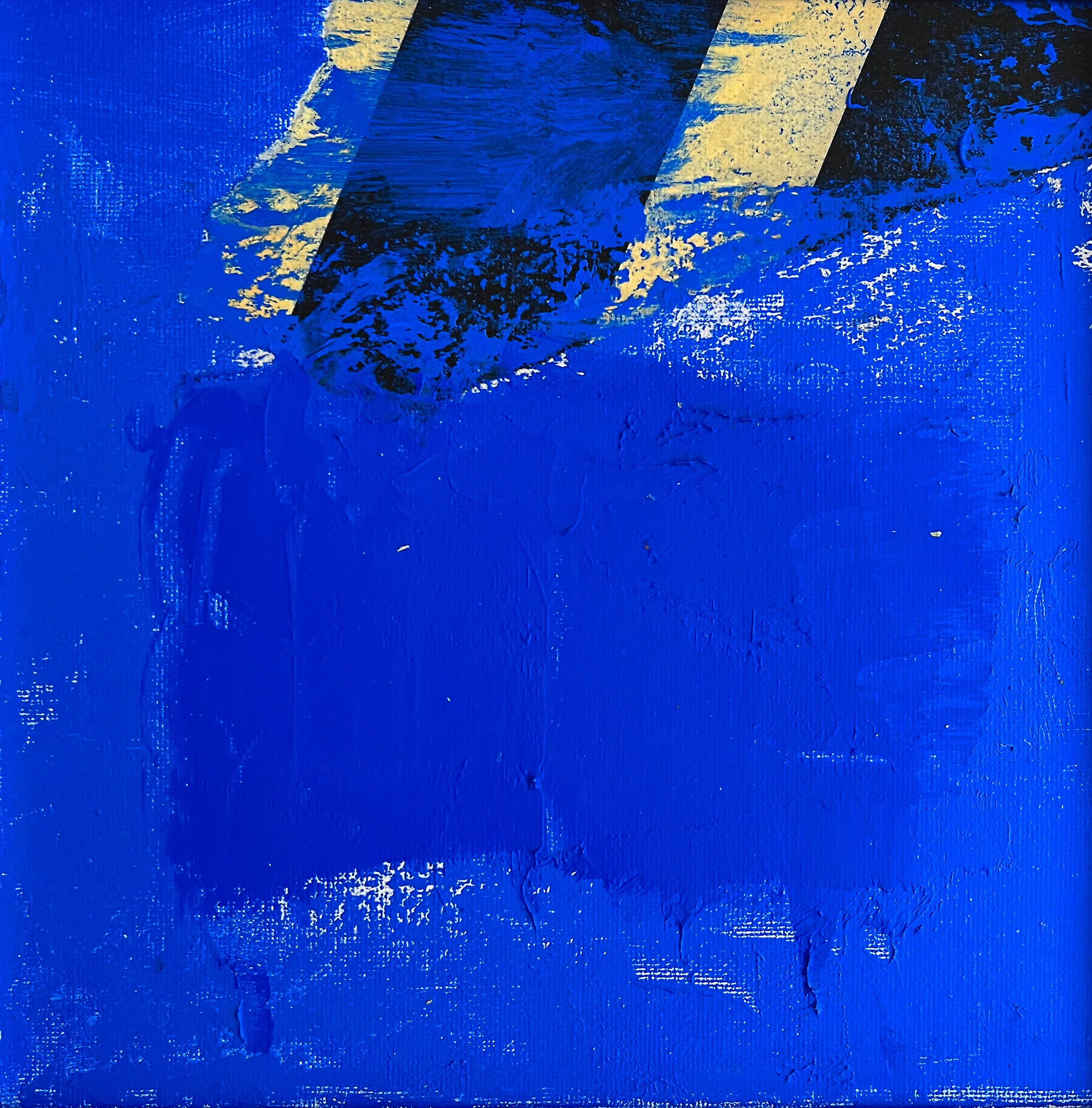 JOHN HAUBRICH - Blue Caution - SOLD