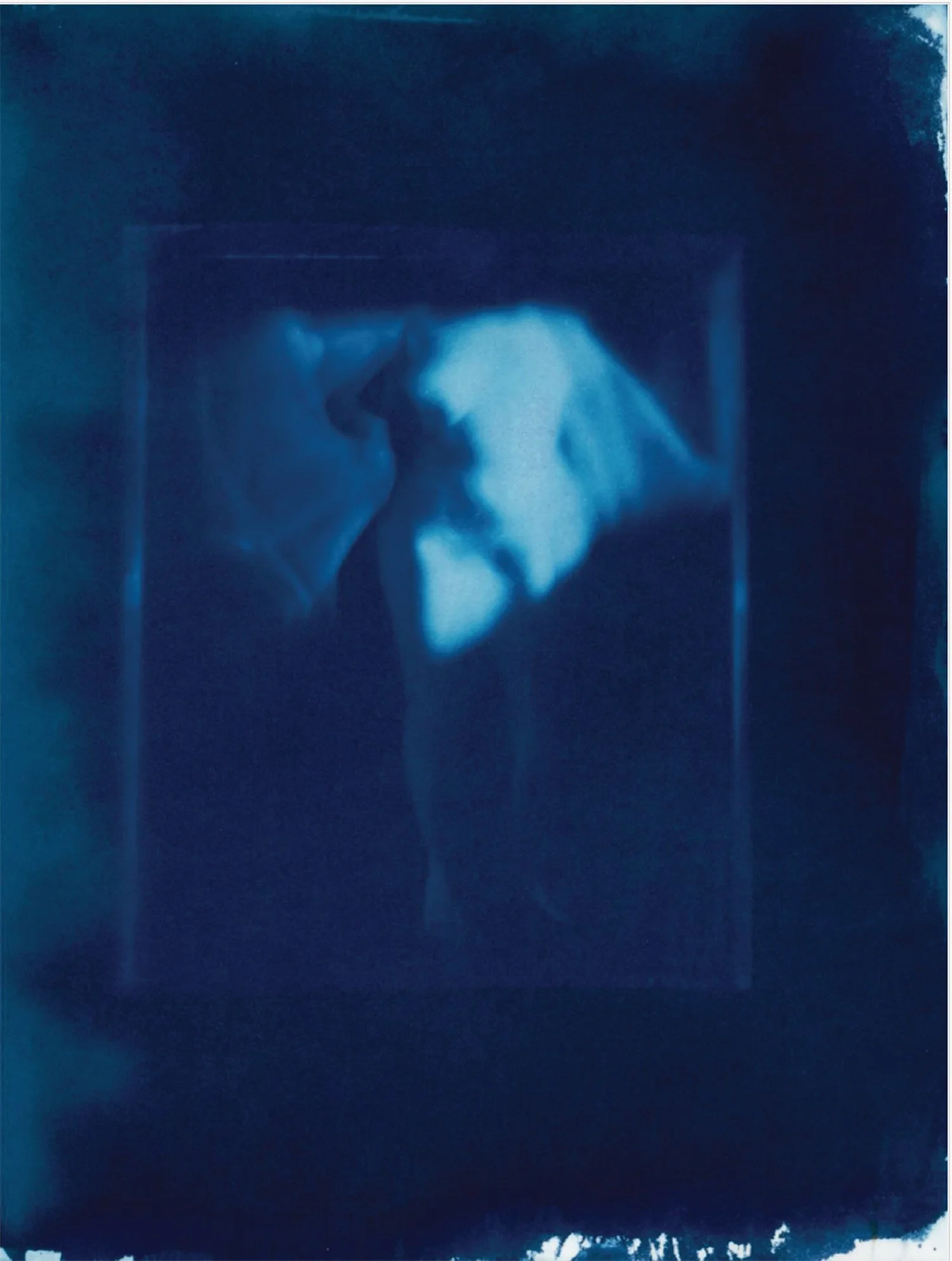 CYANOTYPE - SIMONE - SOLD - REPRINTS AVAILABLE