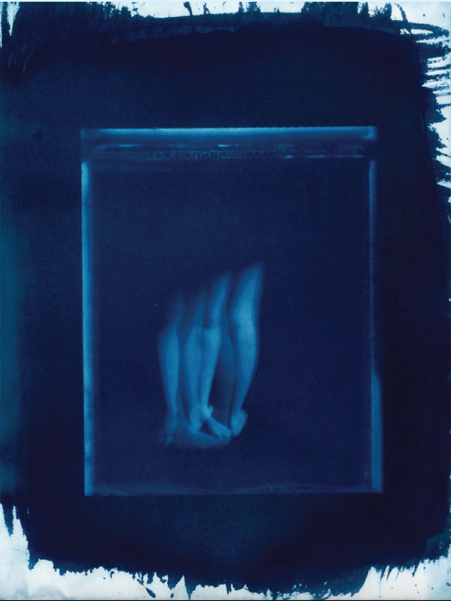 CYANOTYPE - SIMONE - SOLD - REPRINTS AVAILABLE