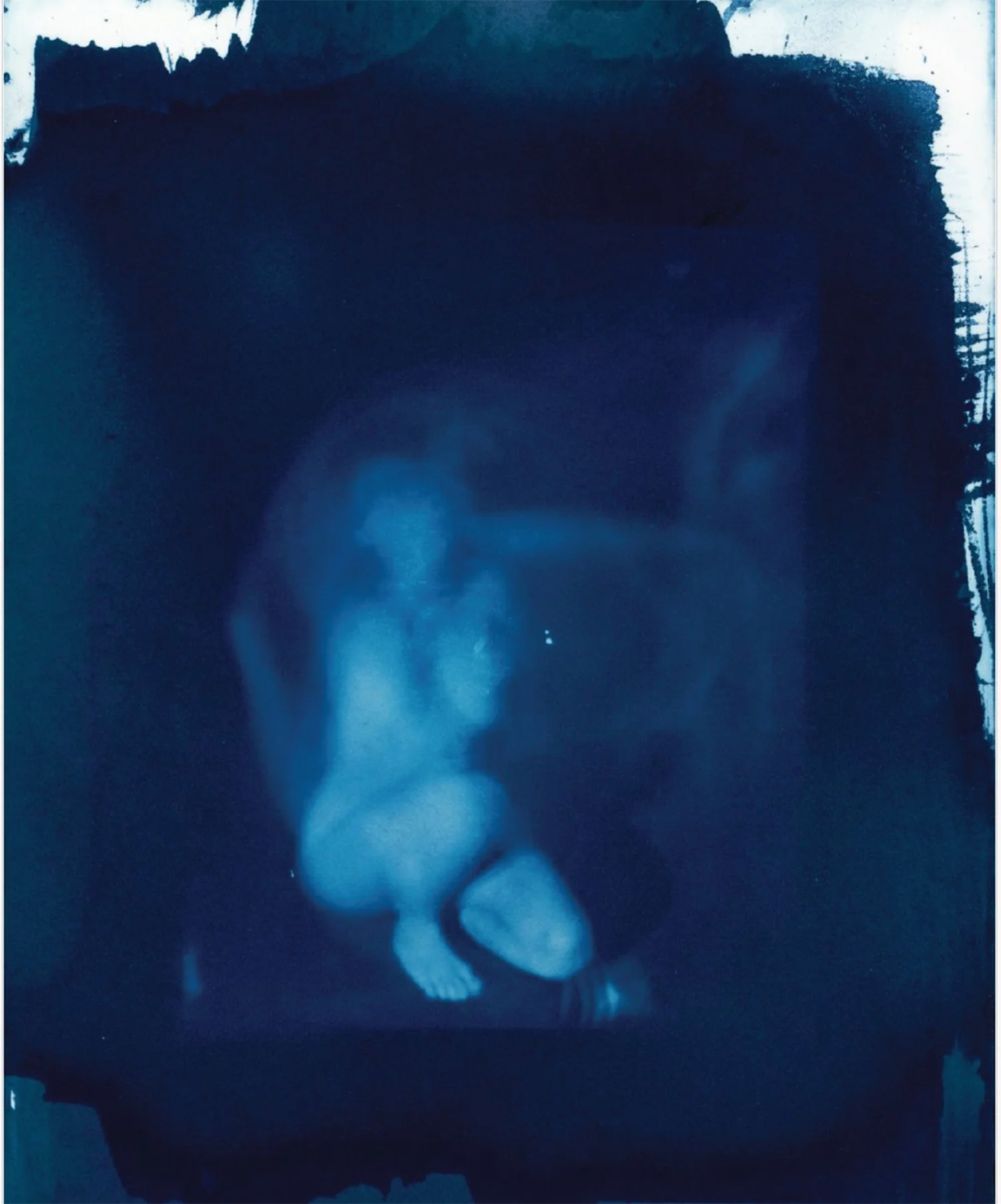 CYANOTYPE - SIMONE - SOLD - REPRINTS AVAILABLE