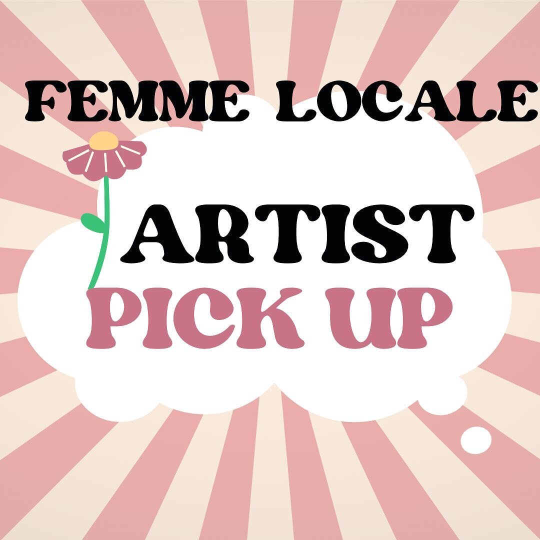 Oh, I wish it didn&rsquo;t have to end, it&rsquo;s been such an amazing show!! BUT&hellip;. Don&rsquo;t forget  to pick up your artwork for Femme Locale. I&rsquo;ll be at The Palace Gallery today from 12-3:00. @the_palace_gallery