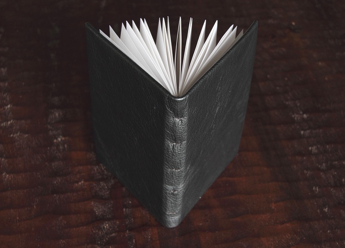 Kickstarter project. Leather journal. 2013. 