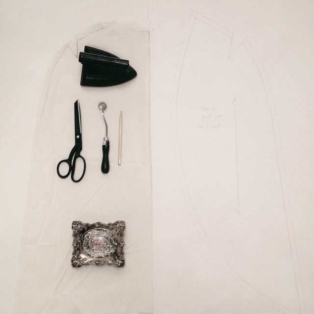 #patternmaking #drapping #cape #fashion #portlandfashion #outerwear #fashiondesigner #winter