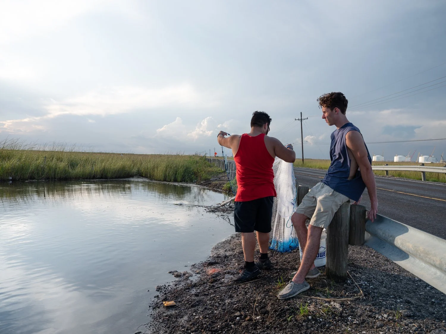 Casting for Bait, Sabine Pass