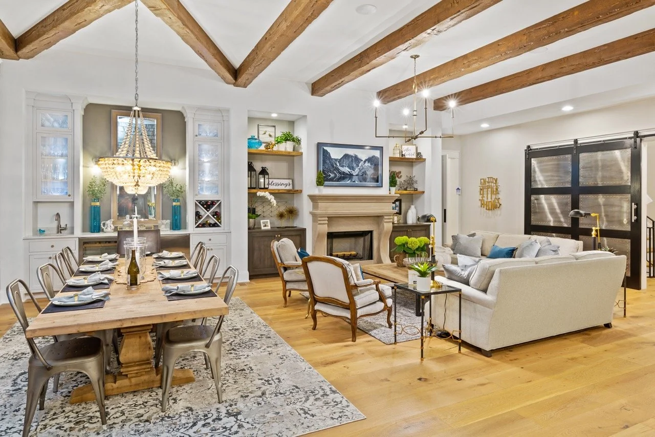 custom, family, two-story 4885 square foot home exterior