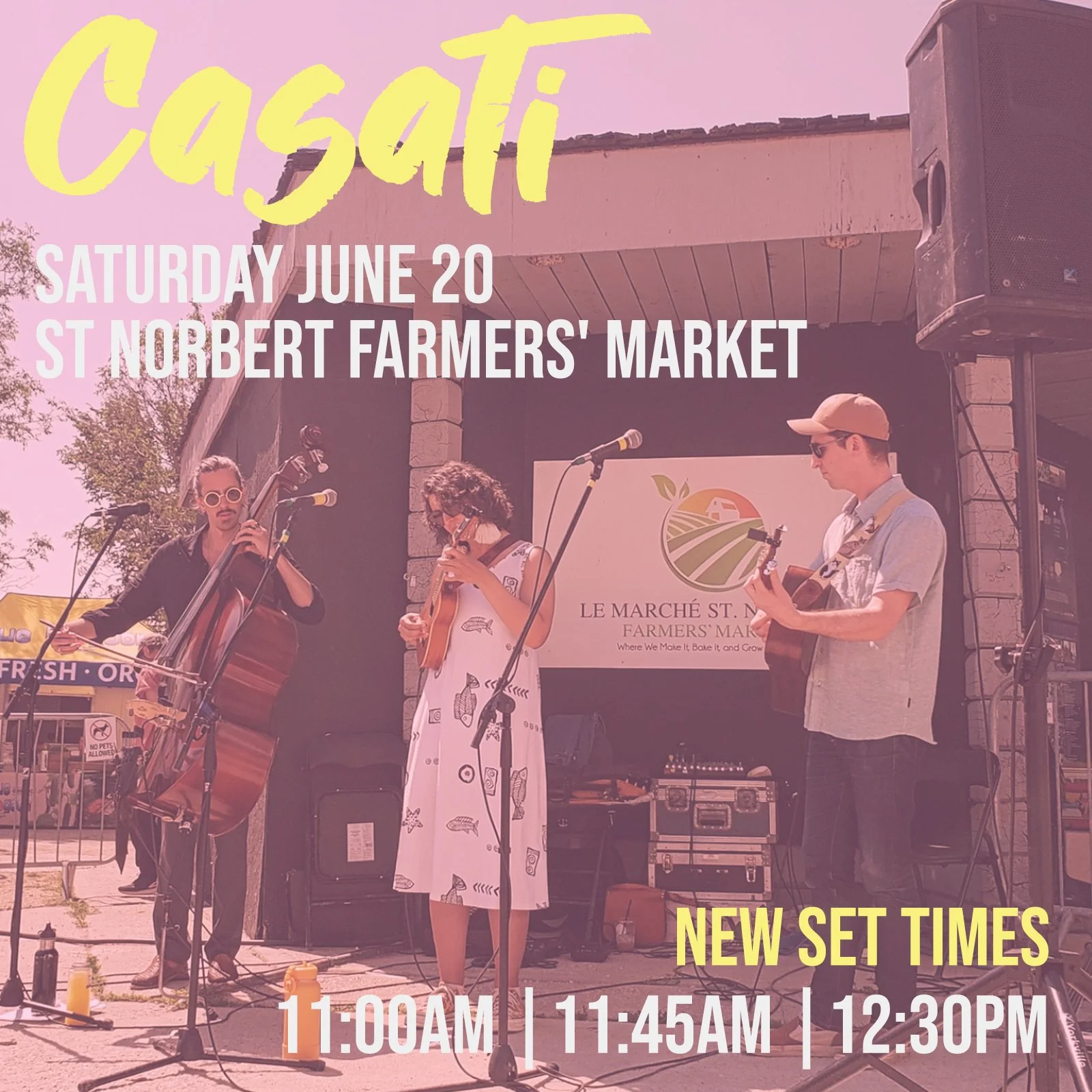 We are thrilled to be back at the @stnorbertfarmersmarket again this season ❤️ We look forward to these performances every summer!

This Saturday to celebrate National Indigenous Peoples Day the market has invited 20+ artists to come join their regul