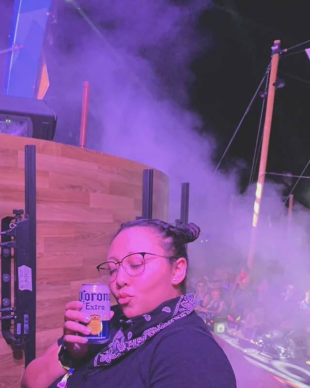 Space buns & Corona’s👽🍻| #HARD #HARDsummer #coronaelectricbeach #InsomniacEvents #LatePost