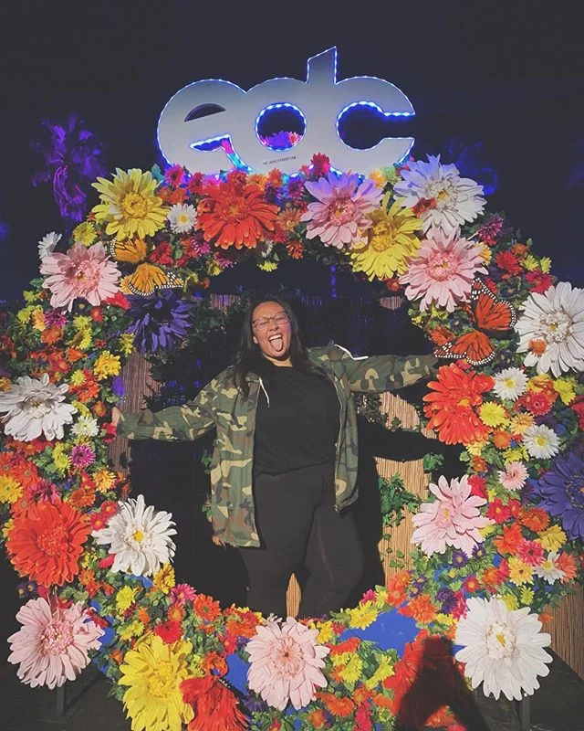 cheers to two years 🌼🦉| #EDCOrlando #insomniac #InsomniacEvents #workanniversary