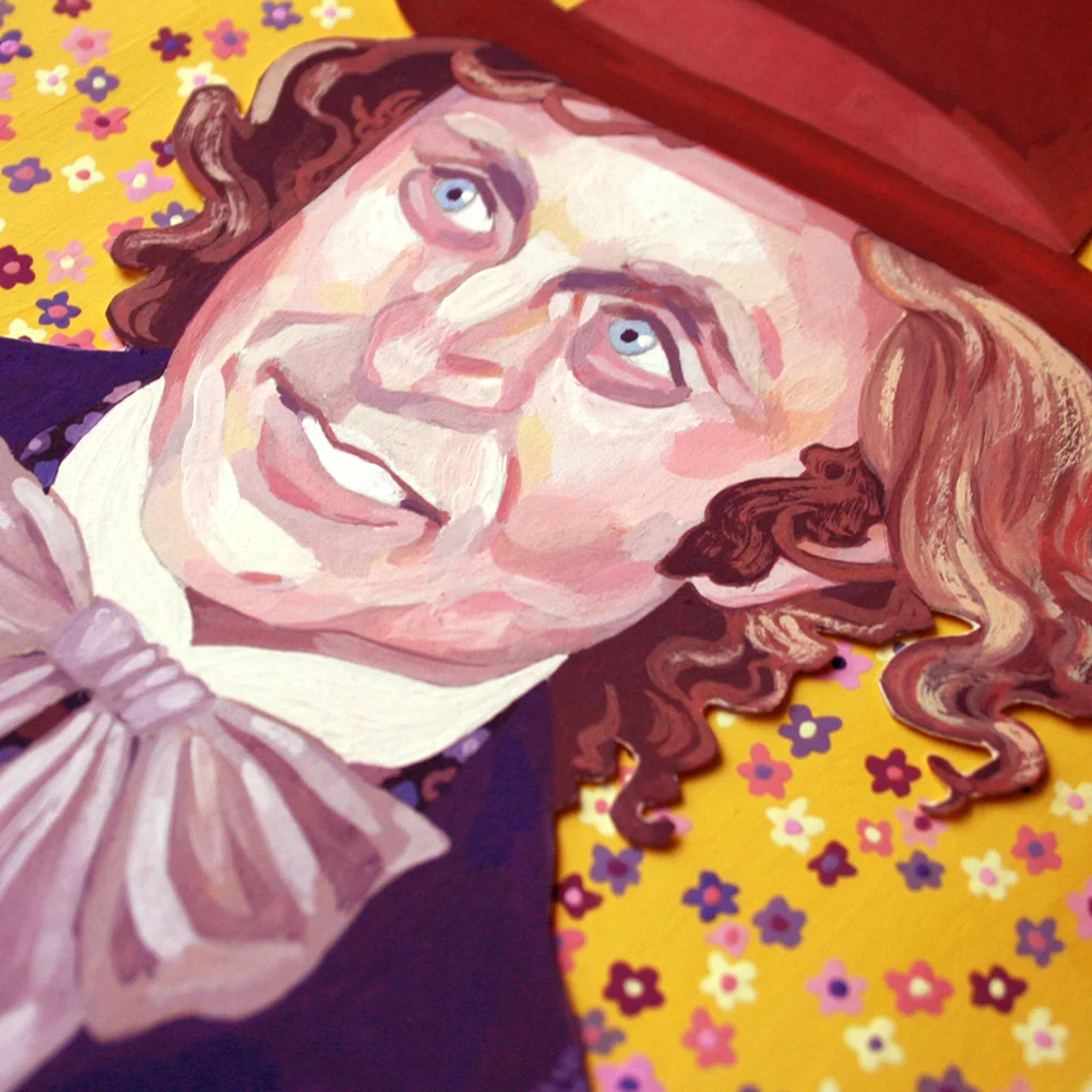 Gene Wilder as Willy Wonka detail